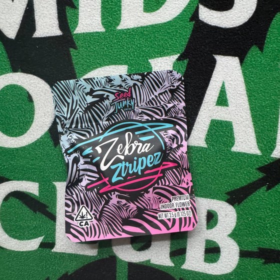 Zebra Ztripez on the shelf